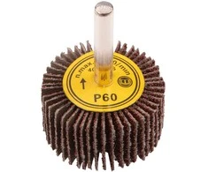 Ściernica Plokštelinis šlifavimo ratas su kotu, 40 x 20 mm, K60