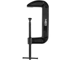 Ścisk Dailidės spaustuvas (sraigtinis), C (G) tipo, 150 mm (6"), ketaus, svoris 1146 g