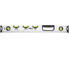 Neo Tools Specialus gulsčiukas 60 cm, 5 buteliukai, įvairūs kampai