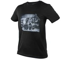 T Shirt Marškinėliai su spauda, ​​mechaniko formos, XXXL dydis