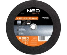 Tarcza Metalo pjovimo diskas 355 x 3,0 x 25,4 mm 41 A 24-S-BF