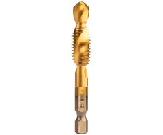 Grąžtas NEO TOOLS 08-956 M10x1.5 mm, TiN danga, šešiabriaunis