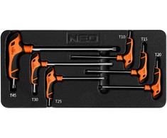 Neo Tools Torx raktai 6 vnt.įdėklas