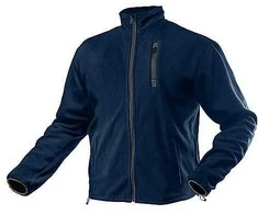 Bluza, Tamsiai mėlynas flisinis džemperis, XL dydis