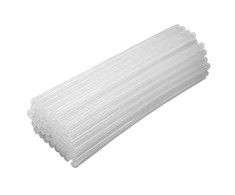 Wkłady Klijų lazdelės 11 mm, skaidrios, apie 2000 g