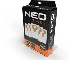 Maišeliai dulkių siurbliui NEO TOOLS 04-739 (5 vnt.)