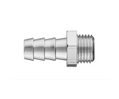 Złącze 10 mm žarnos jungtis su 1/4 colio išoriniu sriegiu