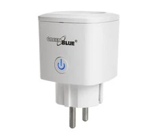 GreenBlue WiFi nuotolinio valdymo lizdas, Android/iOS/Alexa/Google Home, energijos trūkumai. Energija, laikmatis, maks. 3680W, F tipas, GB720 F