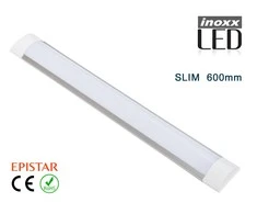 Nvox paviršiuje montuojama linijinė lempa LED skydelis plonas 60cm 18w 3000k šiltas
