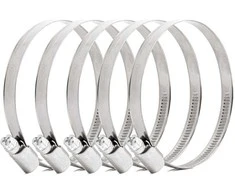 Sliekinės spaustuvės 5 vnt. 70-90 mm/9 mm w2 amio-04591