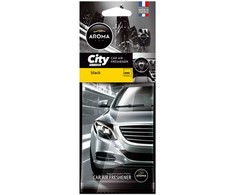 Oro gaiviklis aroma car city card juodas