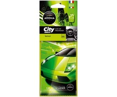 „Aroma Car City Card“ citrininis oro gaiviklis