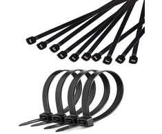 Cabletech laidų tvirtinimo dirželiai 9mm 75cm Juoda
