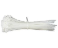 Balti kabelių raiščiai 4,8 × 200 mm, 100 vnt. amio-04310
