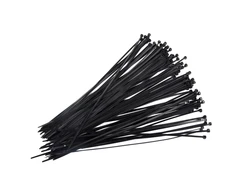 ‎Opaski Nailoniniai kabelių raiščiai (juodi), 4,8x400 mm, 100 vnt., proline