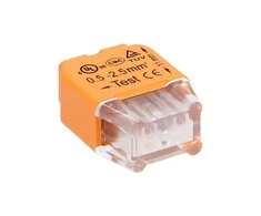 Orno Złączka 2 laidų įspaudžiama instaliacinė jungtis; 0,75–2,5 mm² laidui; IEC 300V/24A; 100 vnt.