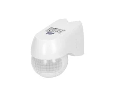 Orno 220-asis judesio jutiklis. 1200W, IP44, 3 montavimo galimybės, balta