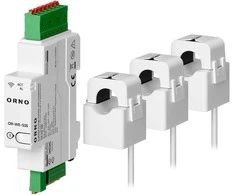 3 Fazowy Trifazis energijos monitorius su transformatoriais 120A, 230/400V, TUYA SMART Wi-Fi