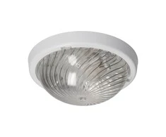Lubinis šviestuvas Orno 7070T-ALFA/PL, šviestuvas, 75 W, E27, IP44, IK10, skaidrus polikarbonato gaubtas