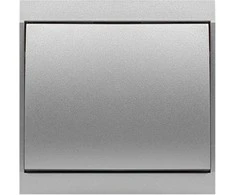 Łącznik Luna kryžminė jungtis, 10A, 250V, WP-8L, sidabrinė