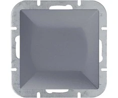 Łącznik Perlų serijos kryžminis jungiklis, 10A, 250V, WP-8P, antracitas