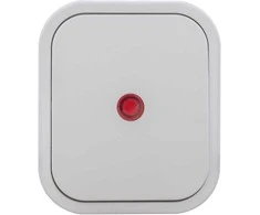 Orno Łącznik Laiptinės jungiklis B2, 10A, 250V, IP54, WNT-5B2, baltas