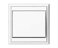 Łącznik Luna vienpolis srovės jungiklis, 10A, 250V, WP-1L, baltas