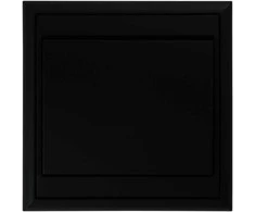 Łącznik Luna vienpolis srovės jungiklis, 10A, 250V, WP-1L, juodas
