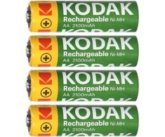 Orno Akumulatorki Kodak Ni-MH AA 2100mAh, 4 vnt.
