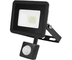 Orno ALLED 10W LED prožektorius su PIR, 850lm, IP44, 4000K, aliuminis + stiklas
