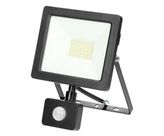 Orno ALLED 30W LED prožektorius su PIR, 2400lm, IP44, 4000K, aliuminis + stiklas