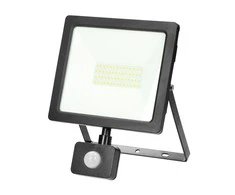 Orno ALLED 50W LED prožektorius su PIR, 4000lm, IP44, 4000K, aliuminis + stiklas