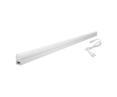 Orno ASTAR LED 12W, po spintele montuojamas linijinis šviestuvas su maitinimo laidu, 1080lm, 4000K, 2 kontaktų kištukas, kilpinė jungtis, įjungimo/išjungimo jungiklis