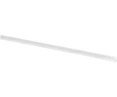 Orno ASTAR LED 14W, po spintele montuojamas linijinis šviestuvas su maitinimo laidu, 1260 lm, 4000 K, 2 kontaktų kištukas, kilpinė jungtis, įjungimo/išjungimo jungiklis