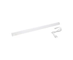 Orno ASTAR LED 14W, po spintele montuojamas linijinis šviestuvas su maitinimo laidu, 1260 lm, 4000 K, 2 kontaktų kištukas, kilpinė jungtis, įjungimo/išjungimo jungiklis