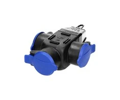 ORNO ROZGAŁĘŹNIK TRÓJGNI.SCHUKO 3X2P+Z 16A, IP 44