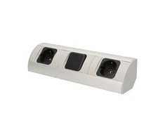 Orno Lizdas Baldinis lizdas su jungikliu, 2x2P+Z, schuko versija