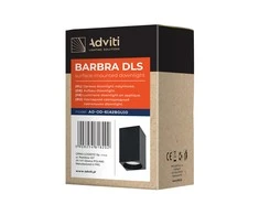 Lubinis šviestuvas Orno BARBRA DLS GU10 įleidžiamas šviestuvas, max 7W, IP20, kvadratinis, juodas, aliuminio