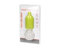 Lubinis šviestuvas Orno Bateryjna Baterijomis maitinama naktinė lemputė ant girliandos, 1 W LED, 3 x AAA, žalia