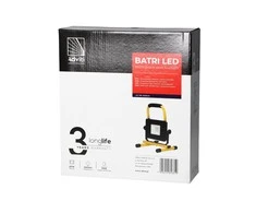 Orno BATRI LED 20W, nešiojamas darbinis žibintas su baterija, 1600lm, IP65, 6500K, 4400mAh