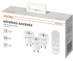 Orno Rinkinys Belaidžių MINI lizdų rinkinys, nuotolinio valdymo, 3+1, 2300 W