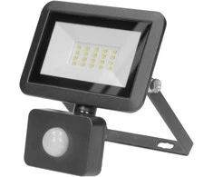 Orno BULLED S 20W prožektorius su PIR, 1600lm, IP44, 4000K, Alu + stiklas