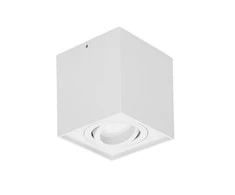 Lubinis šviestuvas Orno CAROLIN DLS GU10 įleidžiamas šviestuvas, maks. 35 W, IP20, kvadratinis, baltas