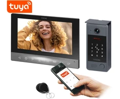 Orno CERO, nuosavo namo vaizdo domofono komplektas, 4 laidų, 7", Wi-Fi, liečiamas skydelis, Full HD, RFID, kodų skydelis