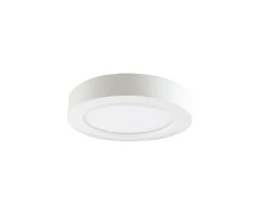 Lubinis šviestuvas Orno CITY LED 20W, įleidžiamas šviestuvas, paviršinio montavimo, apvalus, 1600lm, 3000K, baltas, su integruotu LED maitinimo šaltiniu