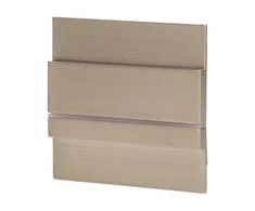 Orno CYGNUS LED 1.2W, paviršinis laiptų šviestuvas, 12V DC, 100lm, 3000K, satinas