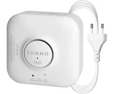 Orno Czujnik Gamtinių dujų jutiklis, 230 V AC, 5 metų jutiklio tarnavimo laikas, „Tuya Smart Wi-Fi“