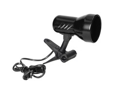 Orno DALLA, stalinis šviestuvas su segtuku, 40W, E27, plienas + plastikas, juodas