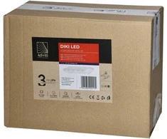 Orno DIKI rinkinys iš 5 LED lempučių po spintele, 5x2W, 4000K, su bekontakčiu jungikliu, balta