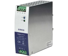 Orno Maitinimo šaltinis Pramoninis maitinimo šaltinis DIN bėgeliui, 12 V DC 10 A 120 W, metalinis korpusas